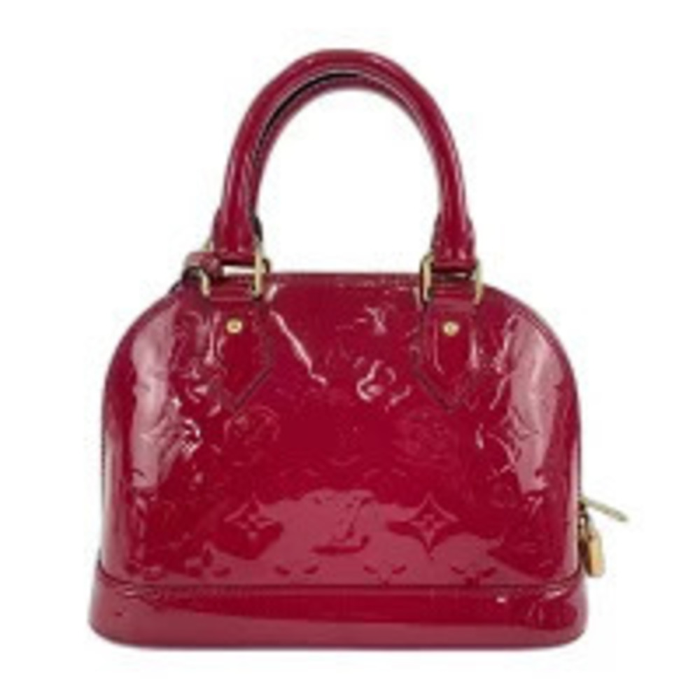Louis Vuitton Alma Handbag Red